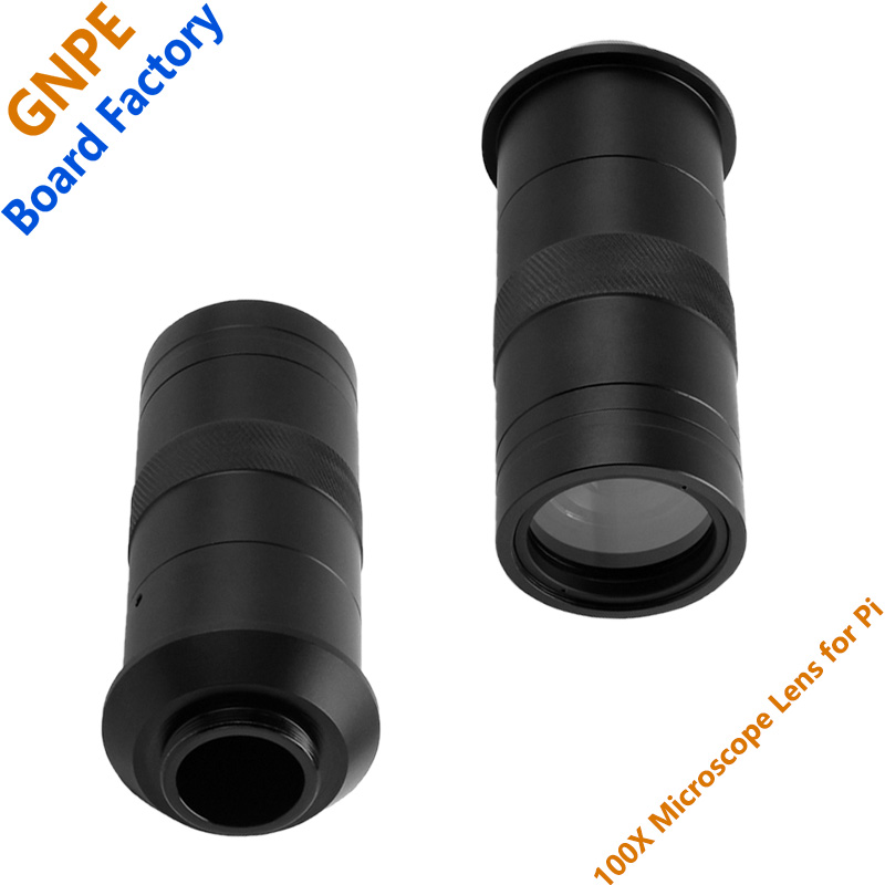 Raspberry Pi Hq Camera Microscope Lens - Lente de microscopio Industrial con montaje
