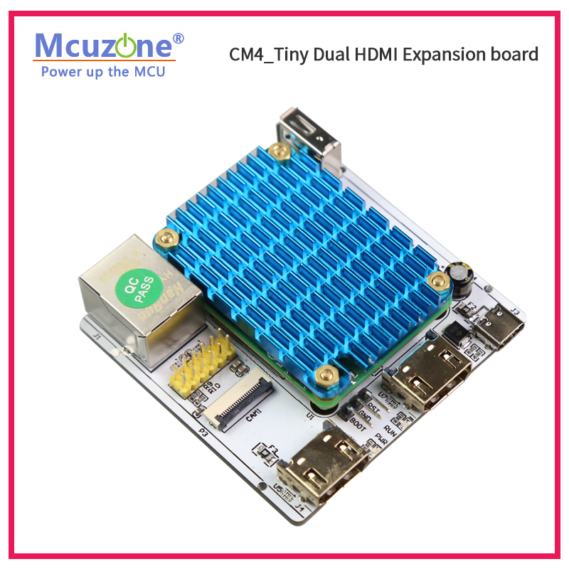 Placa de expansión RPi CM4_Tin - Raspberry Pi Compute Module 4 Dual Camera Board reseña y precio